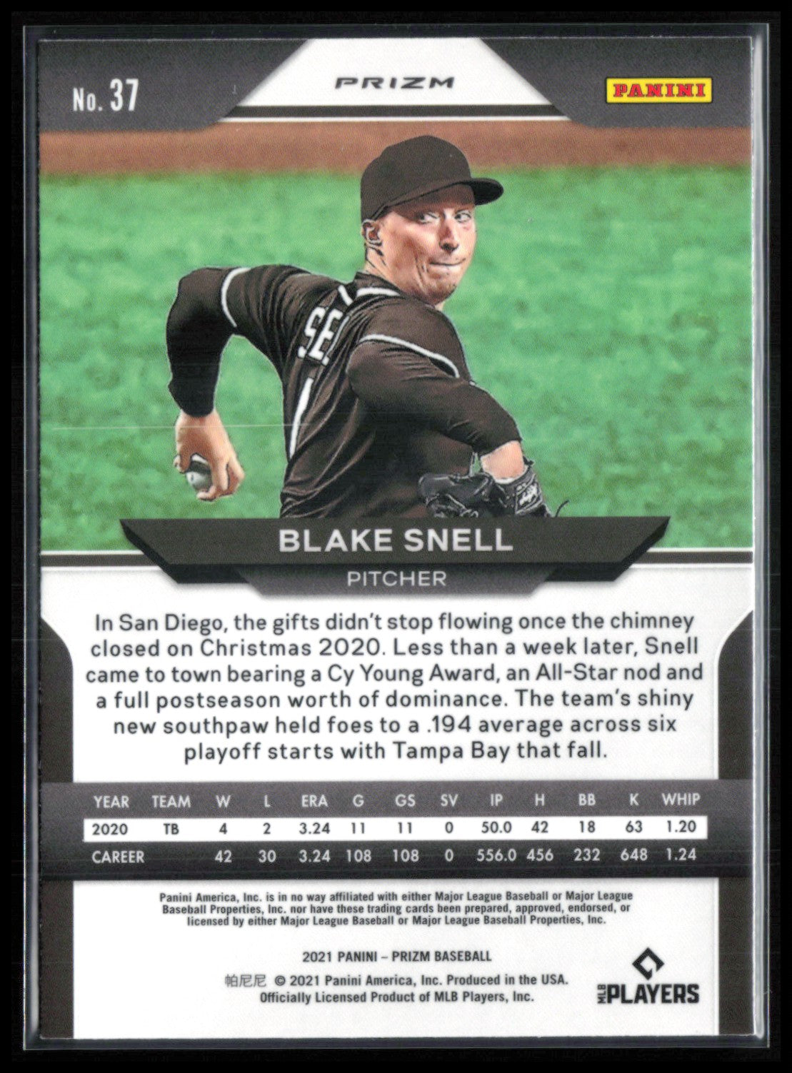 Blake Snell Red Velocity