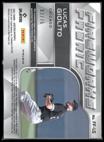 Lucas Giolito Relic /75