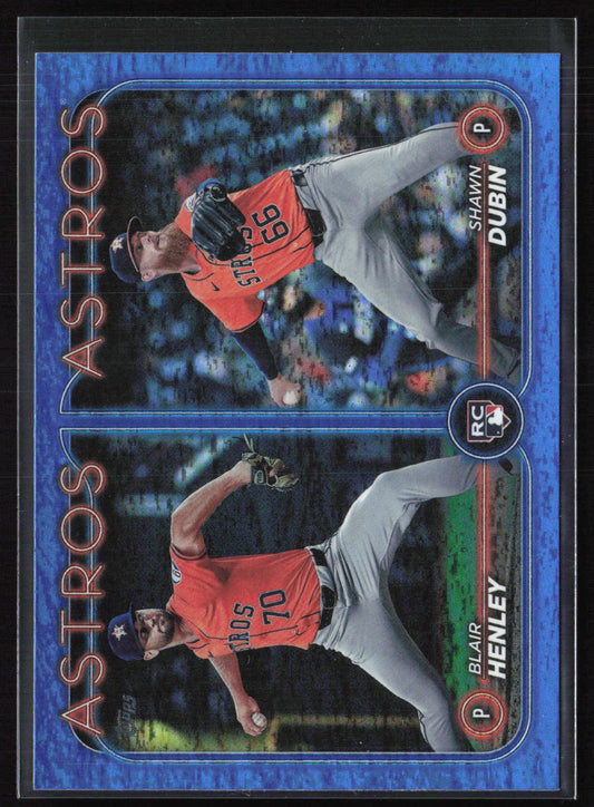 Blair Henley  / Shawn Dubin Blue Foil /999