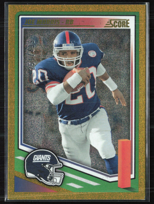 Joe Morris Gold Dots /499