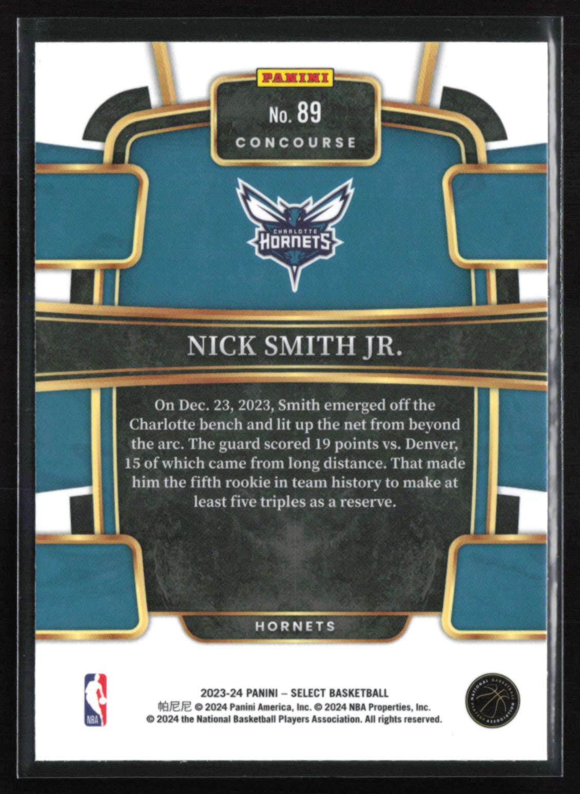 Nick Smith Jr. RC