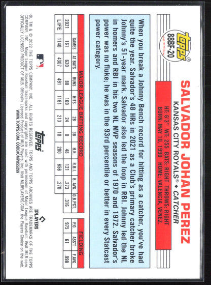 Salvador Perez Rainbow Foil