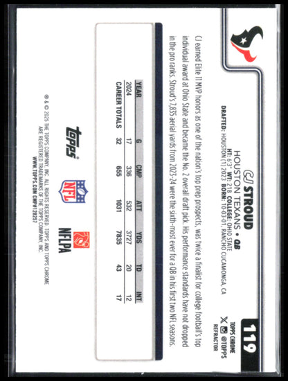 CJ Stroud Refractor