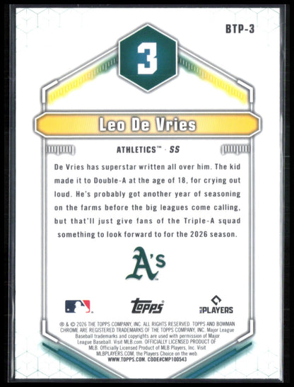 Leo De Vries Top 100