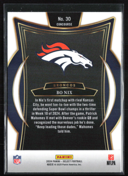 Bo Nix RC Concourse