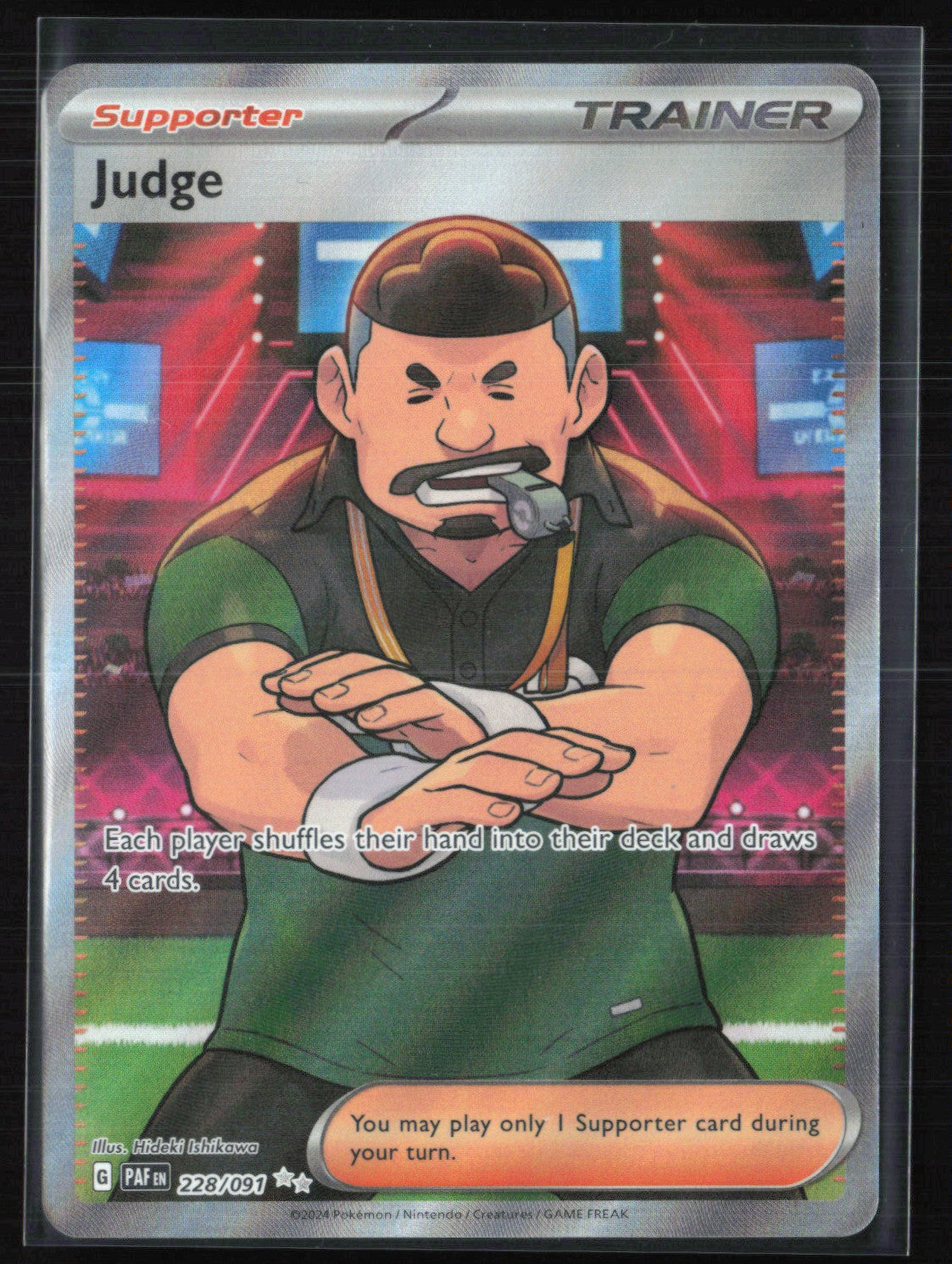 Judge Trainer Ultra Rare