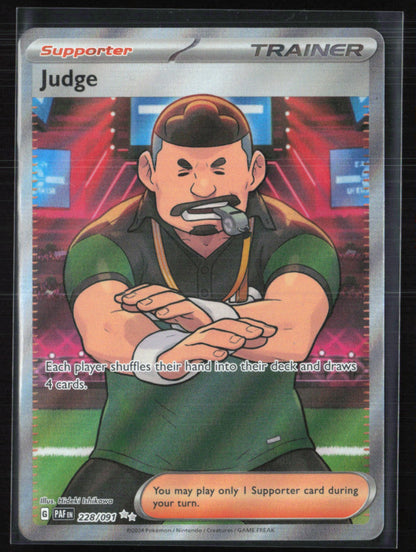 Judge Trainer Ultra Rare