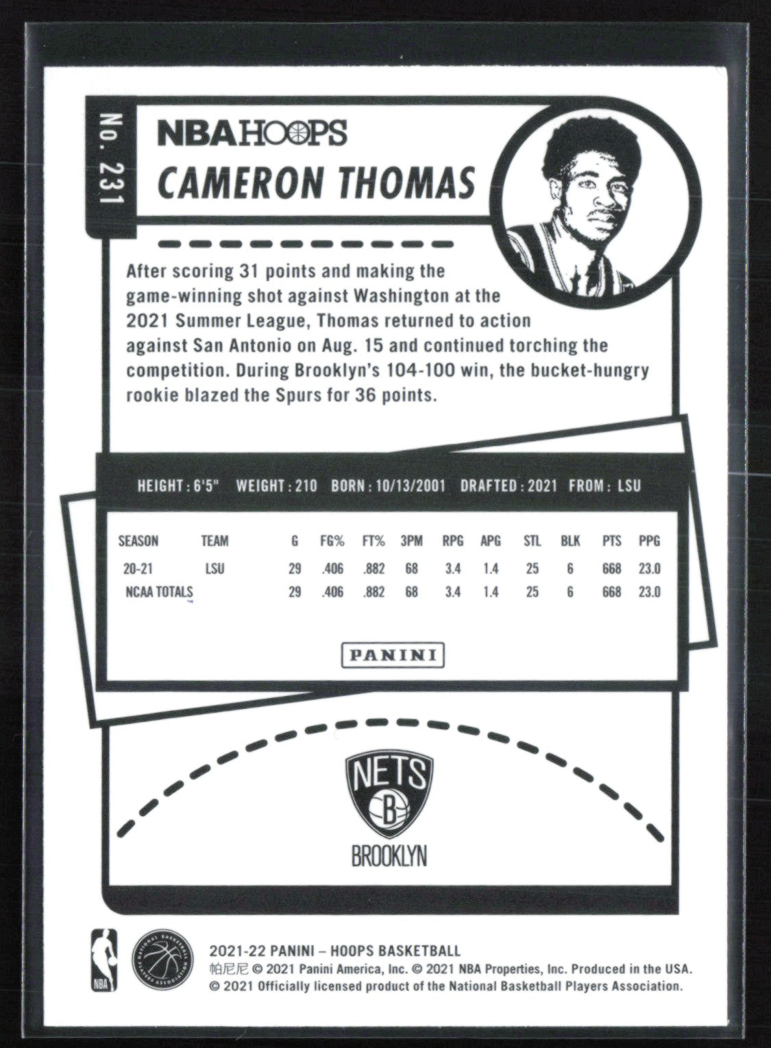 Cameron Thomas RC Blue