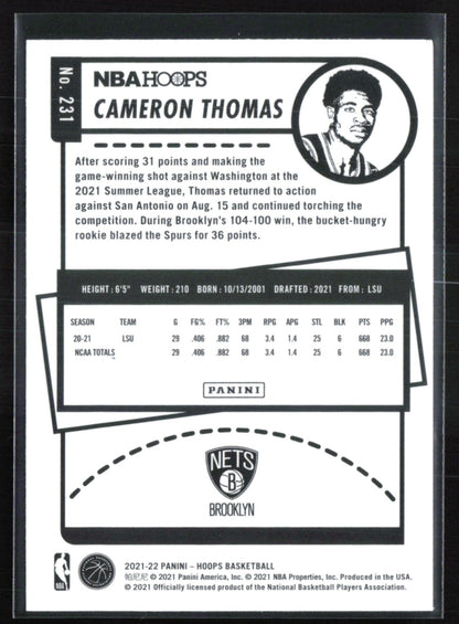 Cameron Thomas RC Blue