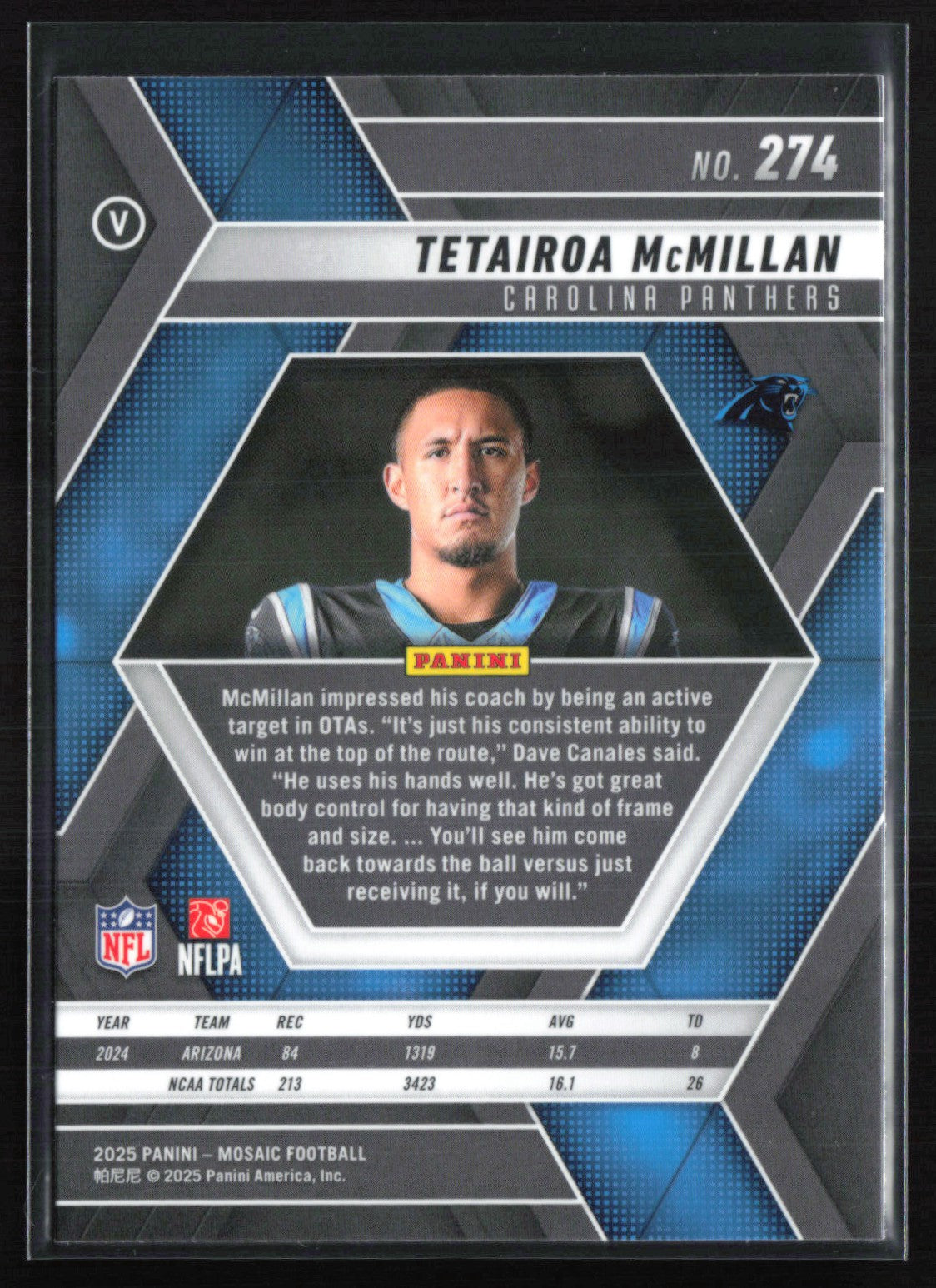 Tetairoa McMillan RC
