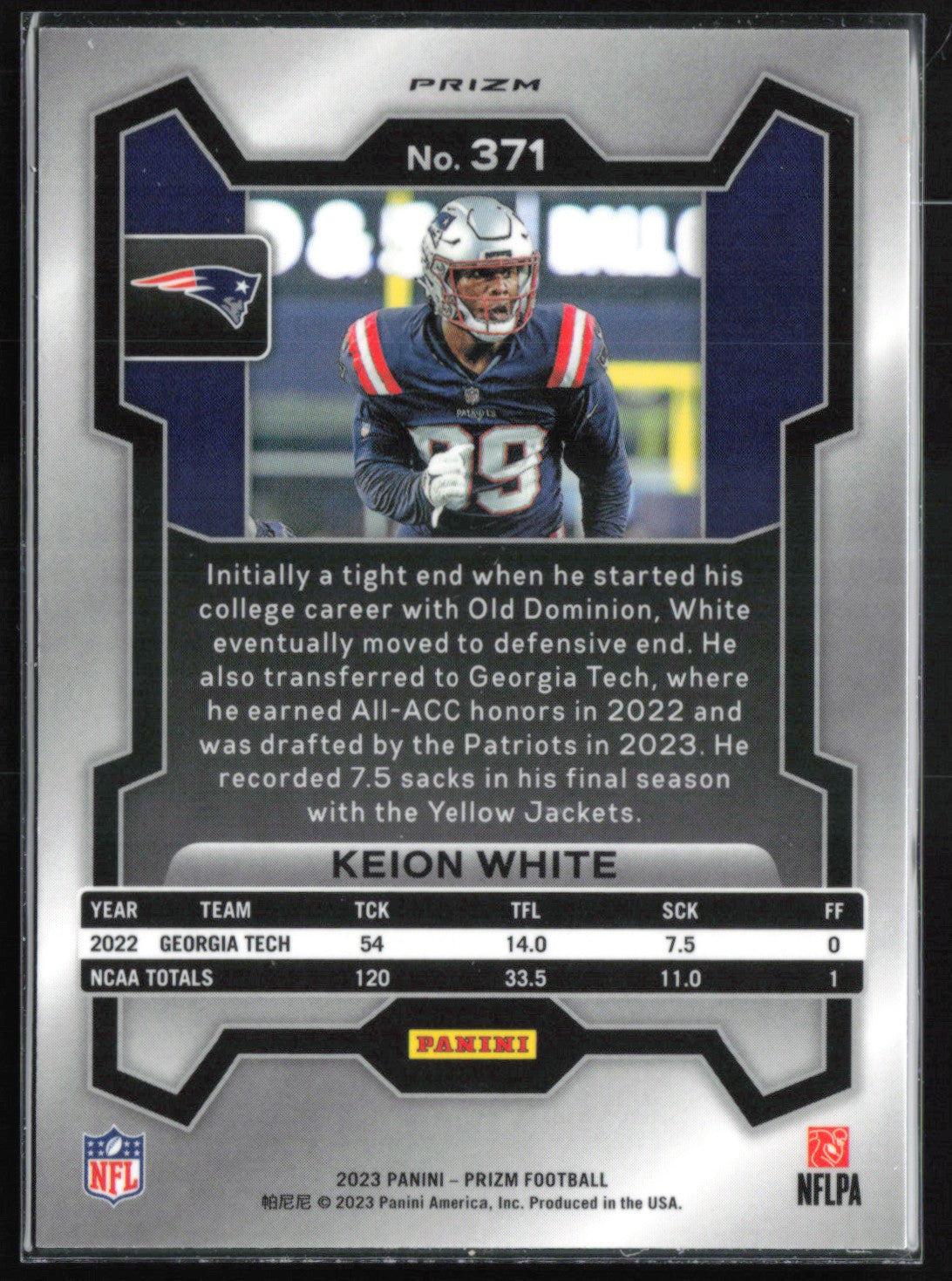 Keion White RC Orange Lazer