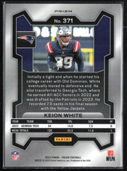 Keion White RC Orange Lazer