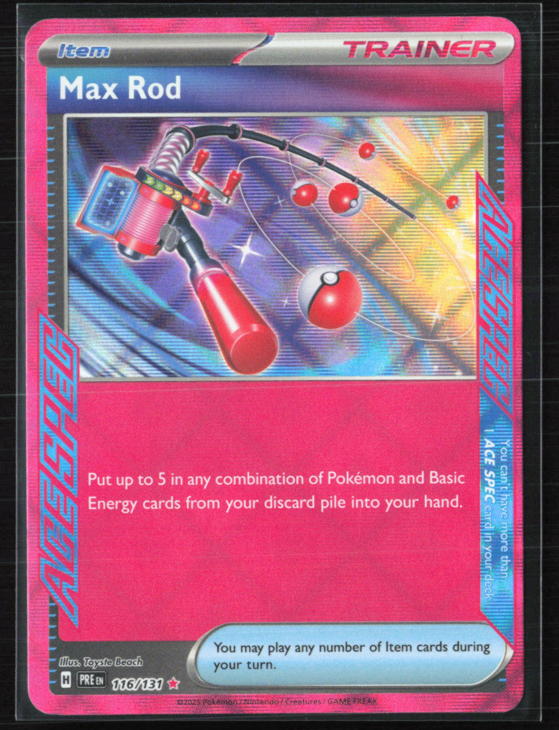 Max Rod Ace Spec Trainer