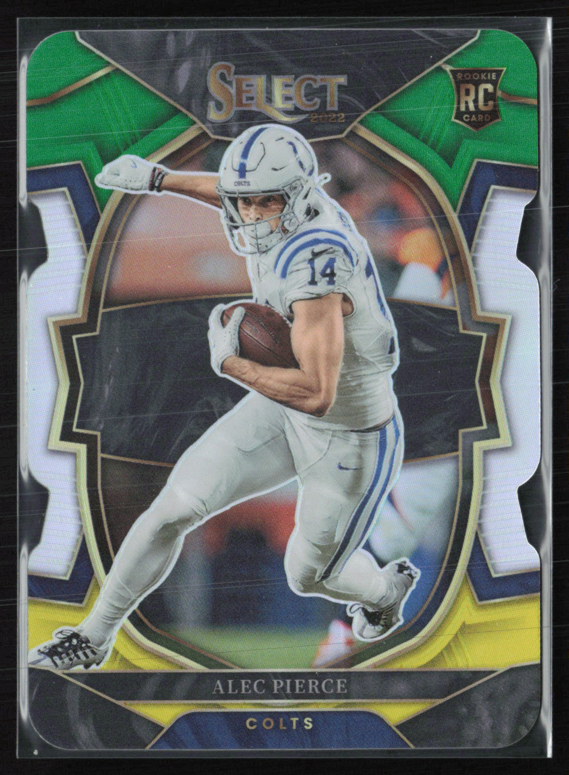 Alec Pierce RC Green Yellow DIe-Cut