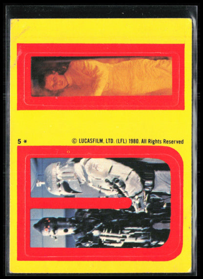 Star Wars Sticker 1980 Topps Empire Strikes Back
