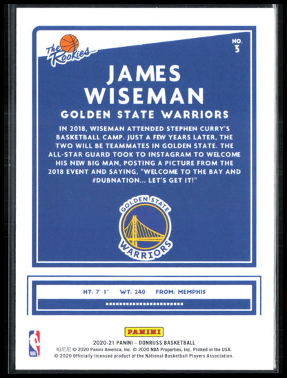 James Wiseman RC Press Proof