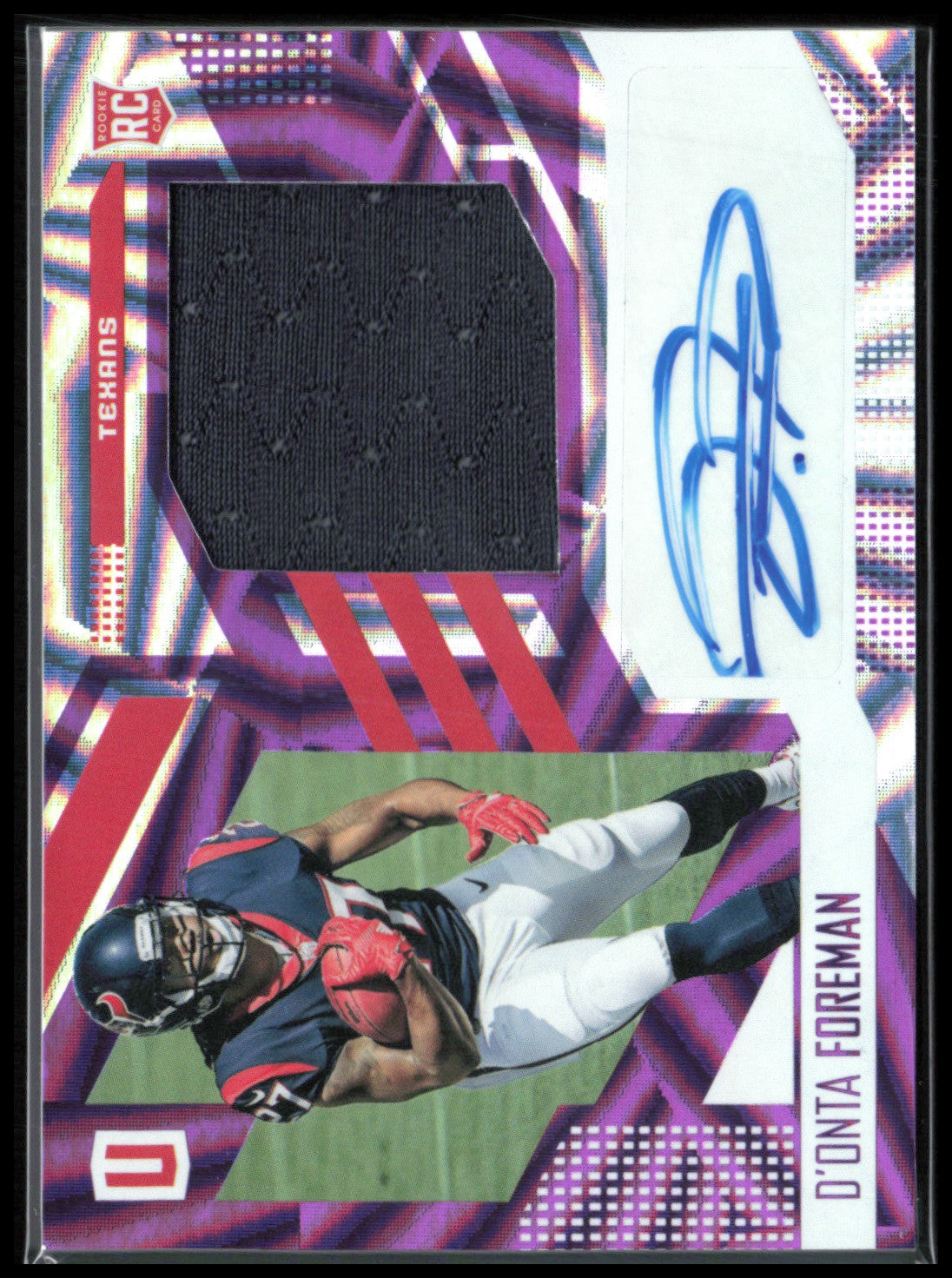 D'Onta Foreman RC Patch Auto /49