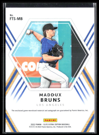 Maddux Bruns Mem Auto /199