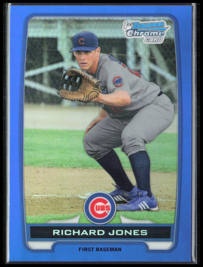 Richard Jones Blue /250 1st Bowman Chrome