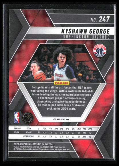 Kyshawn George RC Blue