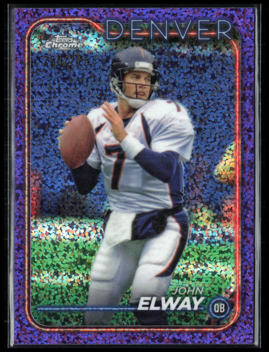 John Elway Purple Mini Diamond /275