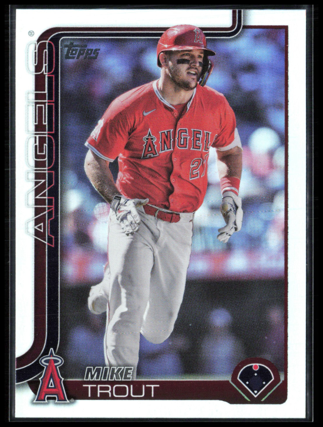 Mike Trout Rainbow Foil
