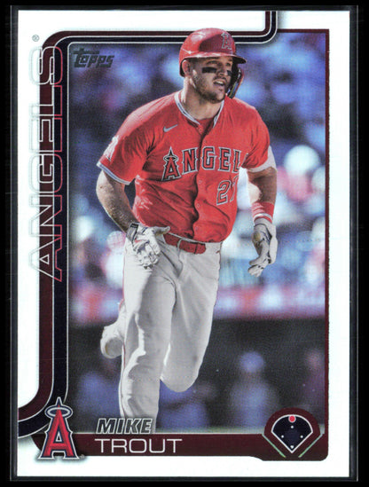 Mike Trout Rainbow Foil