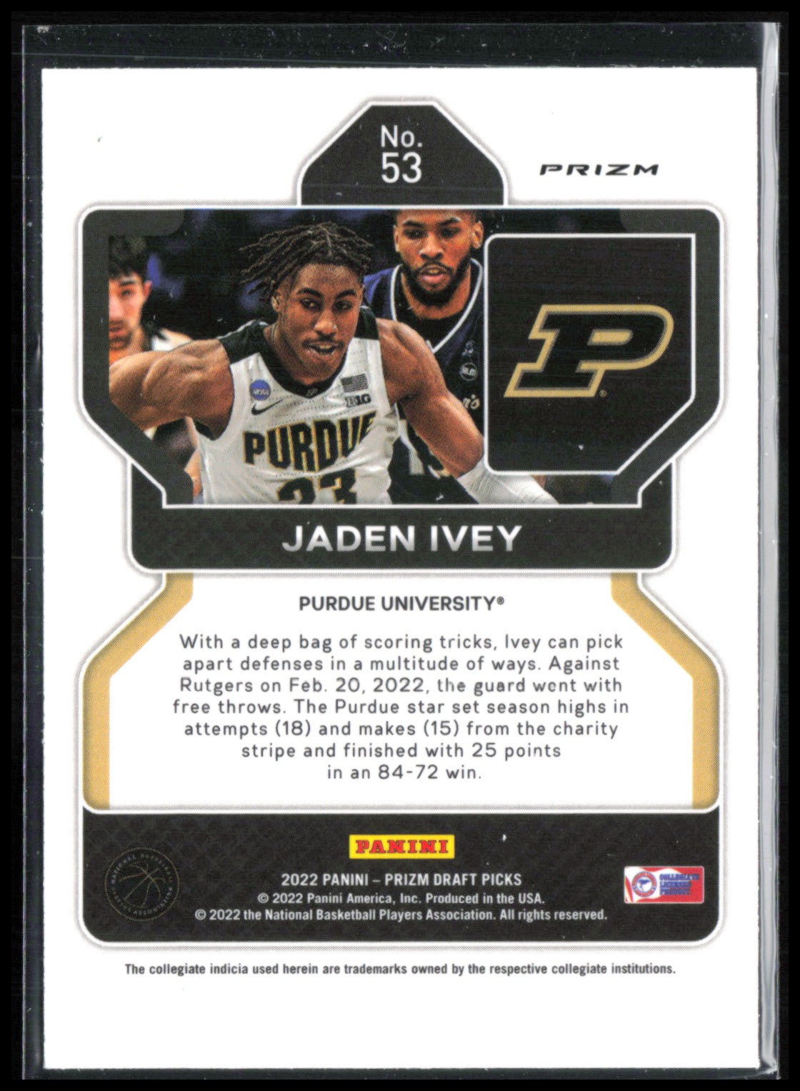 Jaden Ivey RC Green