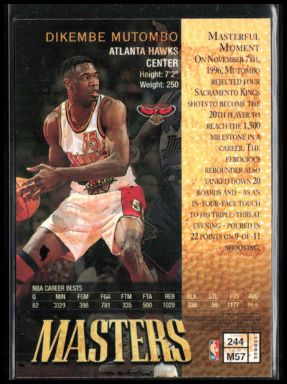 Dikembe Mutombo Finest Masters wPeel