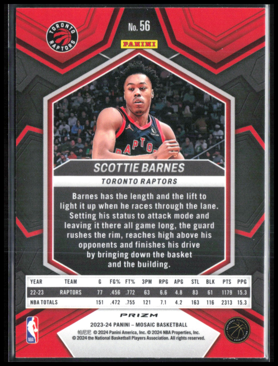 Scottie Barnes Reactive Yellow