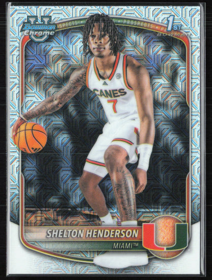 Shelton Henderson 1st Bowman Mojo