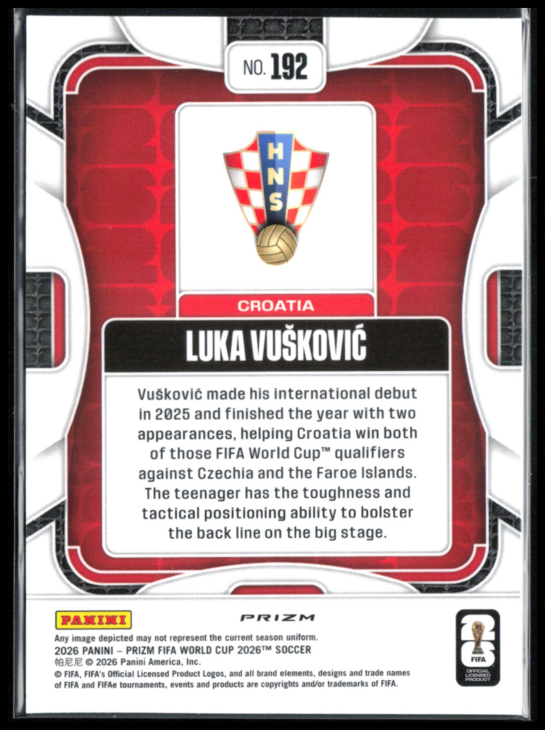 Luka Vuskovic RC Silver