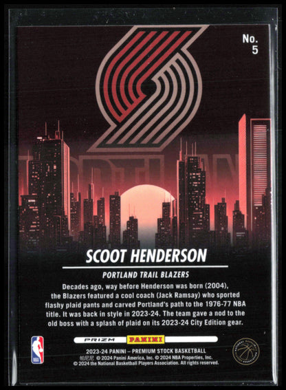 Scoot Henderson RC Holo