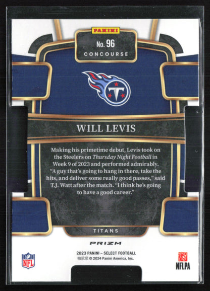 Will Levis RC Red Yellow Die-Cut