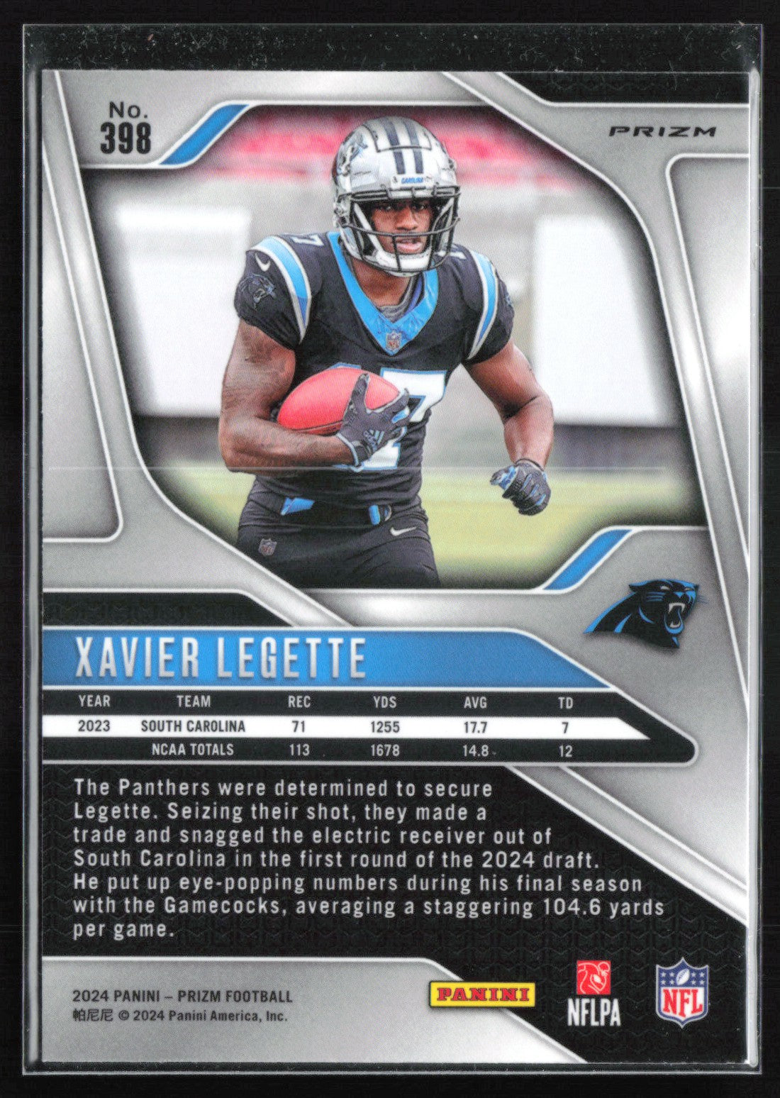 Xavier Legette RC Green Prizm