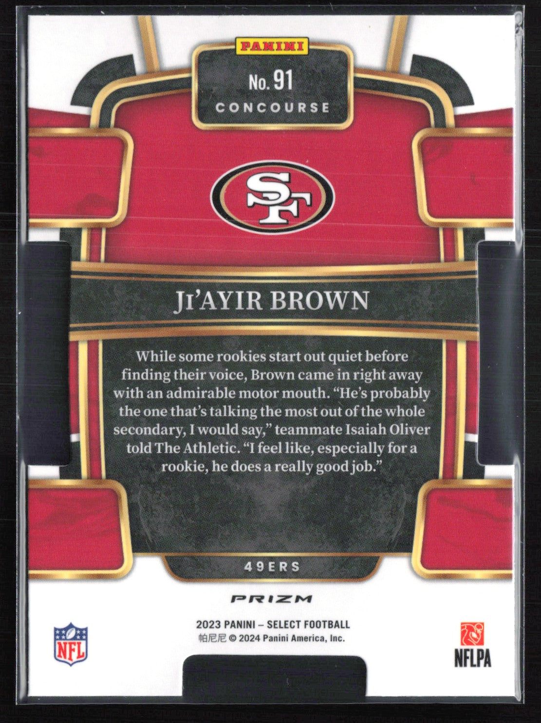 Ji'Ayir Brown RC