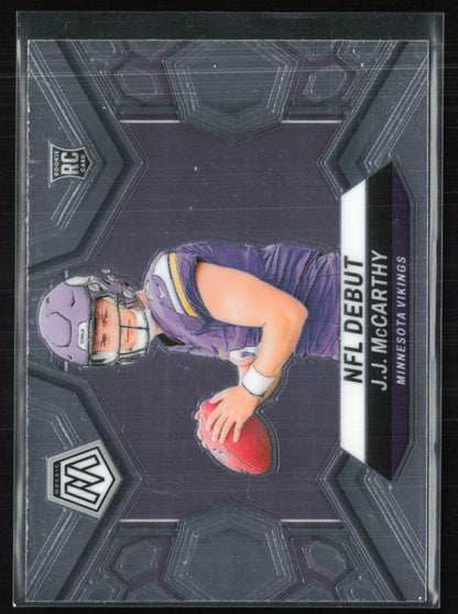 J.J. McCarthy RC Debut