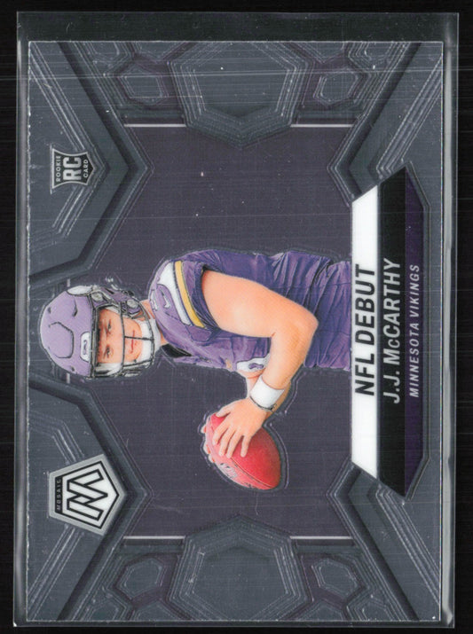 J.J. McCarthy RC Debut