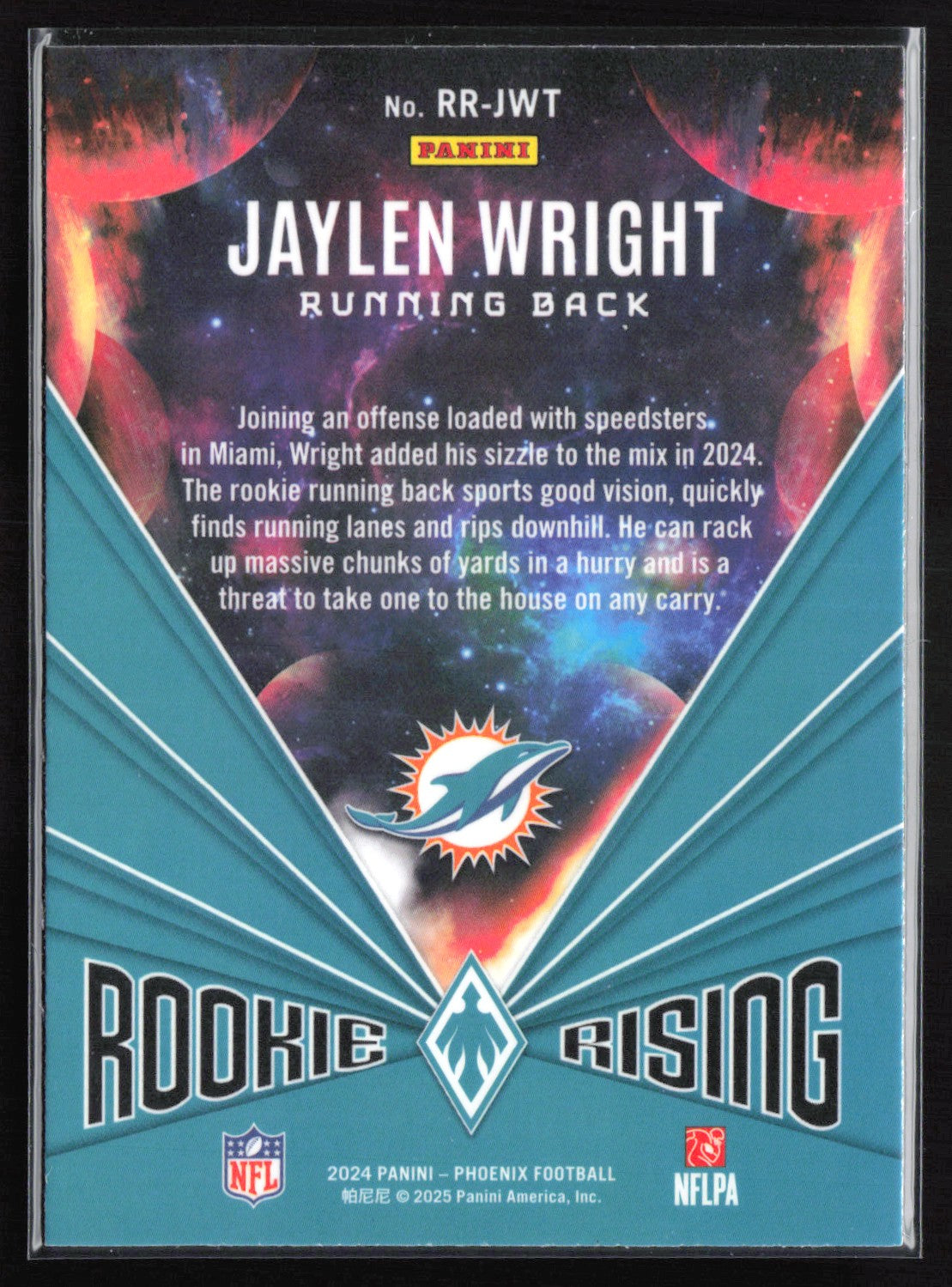 Jaylen Wright RC Silver Wave