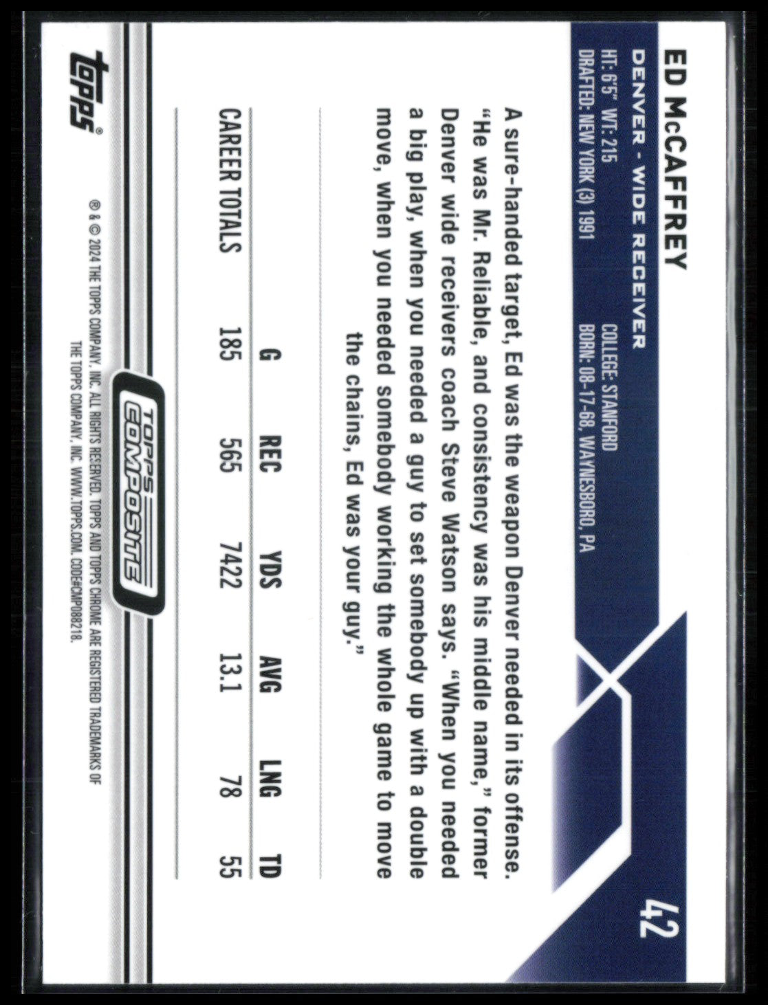 Ed McCaffrey