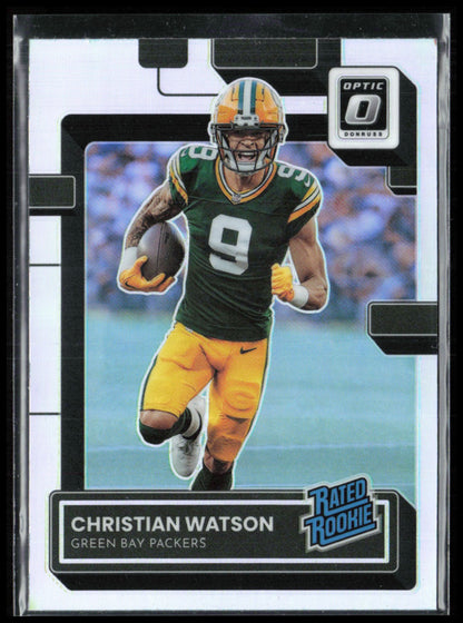 Christian Watson RC Holo Rated Rookie