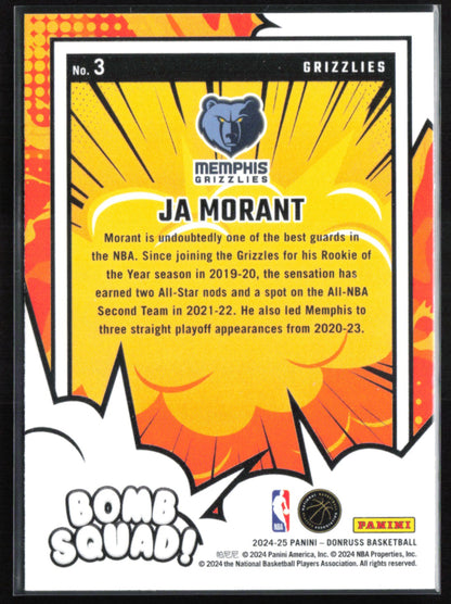 Ja Morant Bomb Squad!