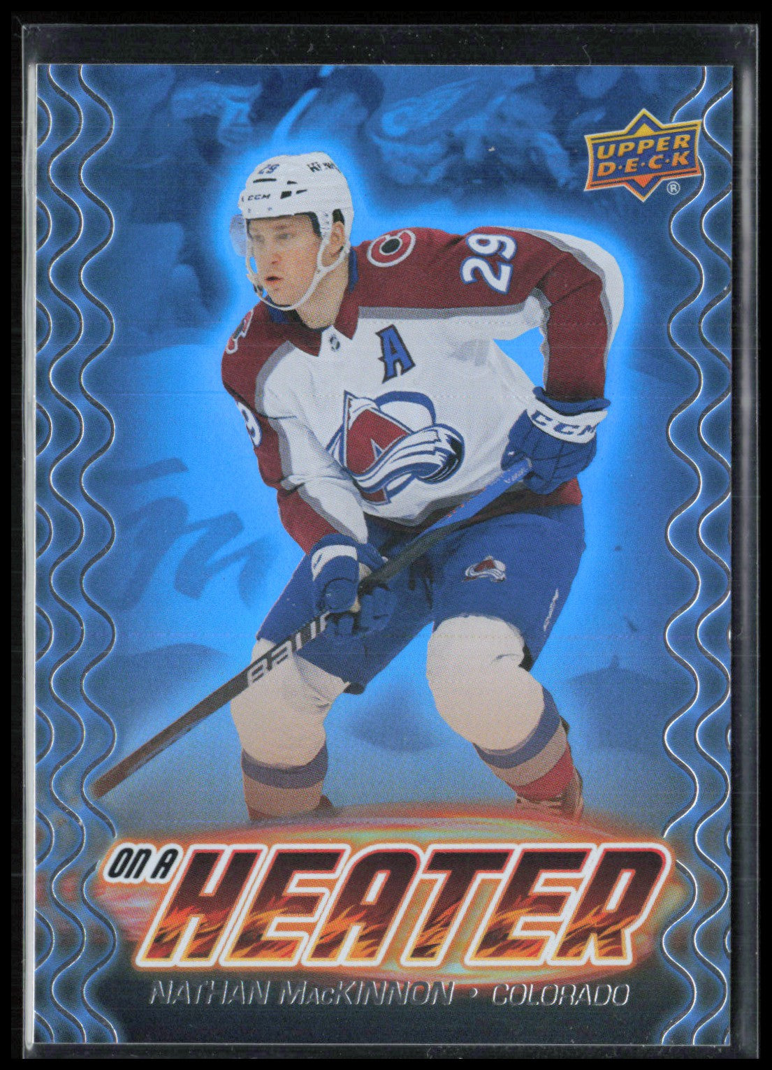 Nathan MacKinnon On a Heater