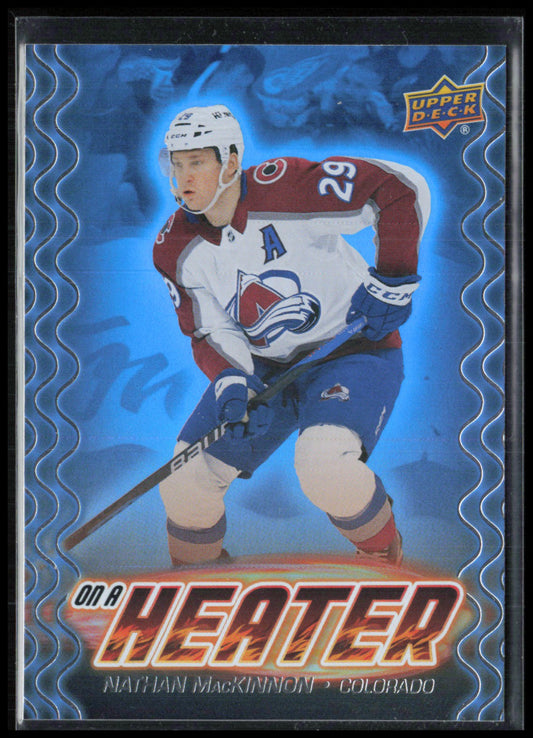 Nathan MacKinnon On a Heater