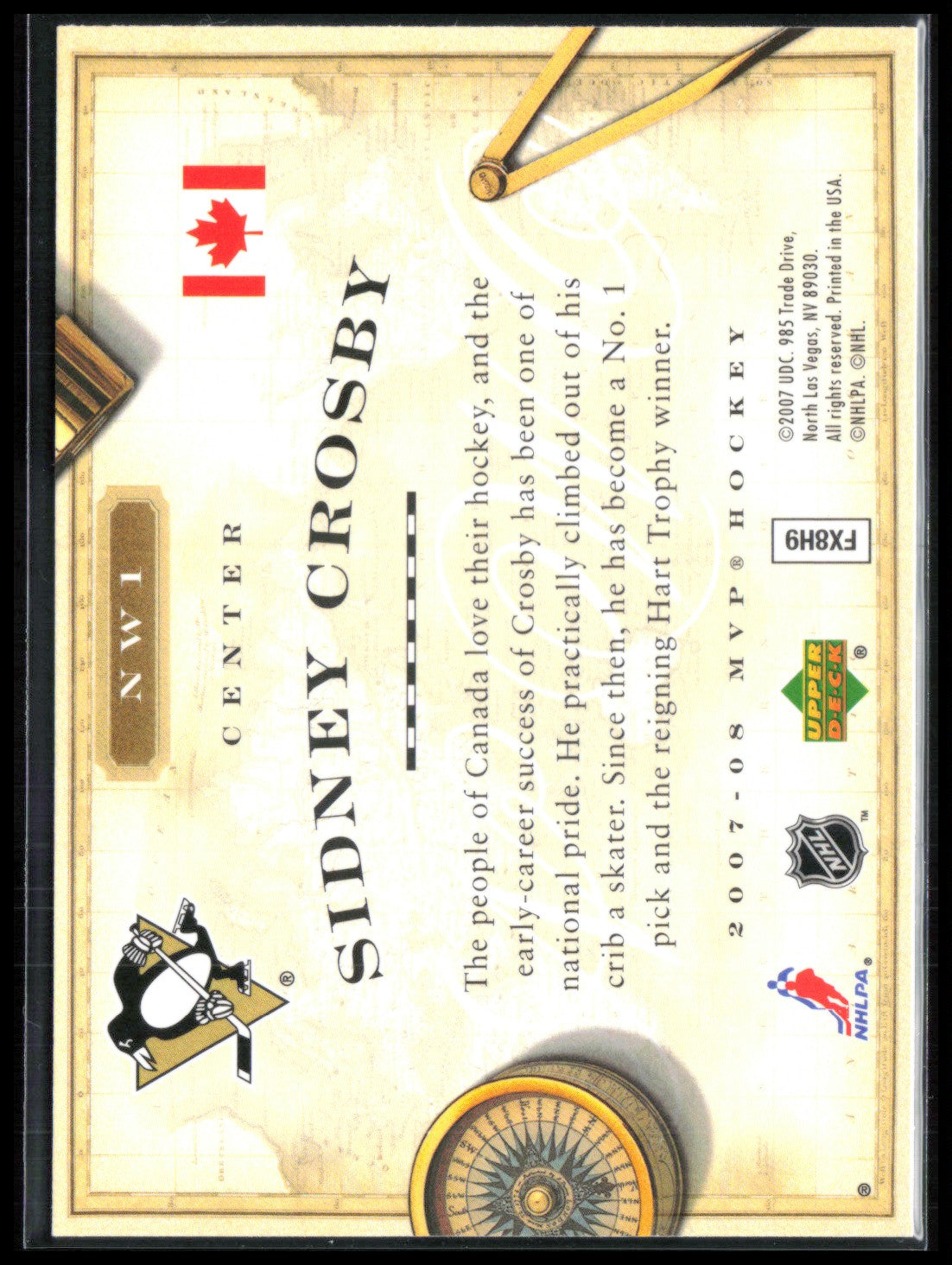 Sidney Crosby New World Order