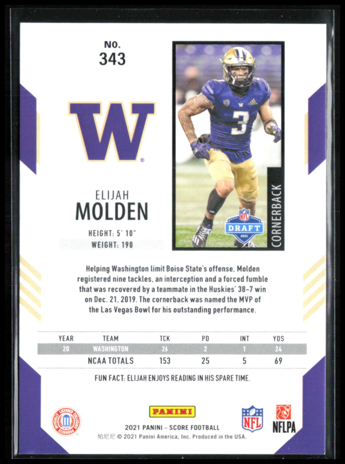 Elijah Molden RC Orange /575