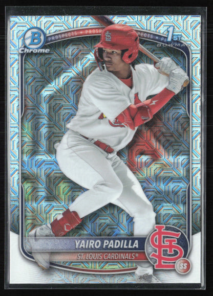 Yairo Padilla 1st Bowman Mojo