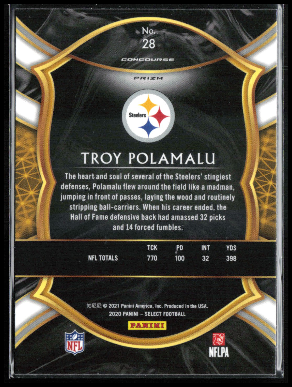 Troy Polamalu Silver