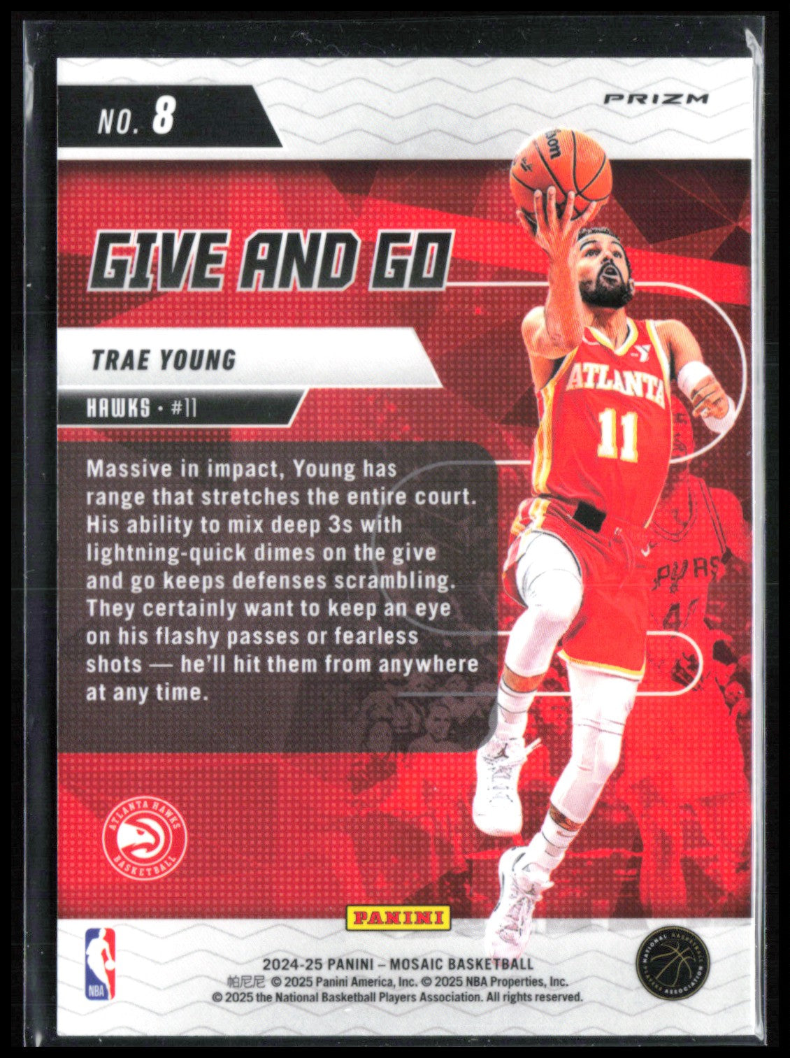 Trae Young Green Mosaic