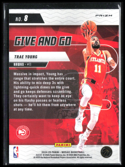 Trae Young Green Mosaic